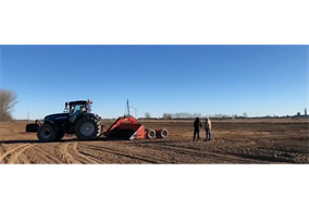 GPS平地儀現(xiàn)場(chǎng)工作效果實(shí)況